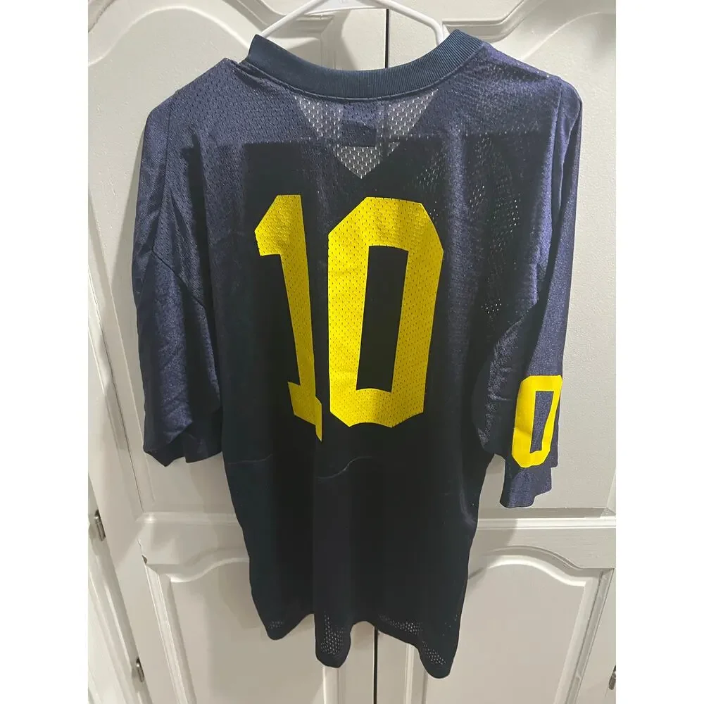 Vintage Nike Michigan Wolverines #10 Tom Brady Jersey Size M NCAA Authentic
